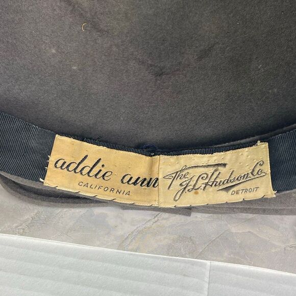 Vintage Addie Ann California hat for The J.L. Hudson Co. Detroit - Picture 4 of 7
